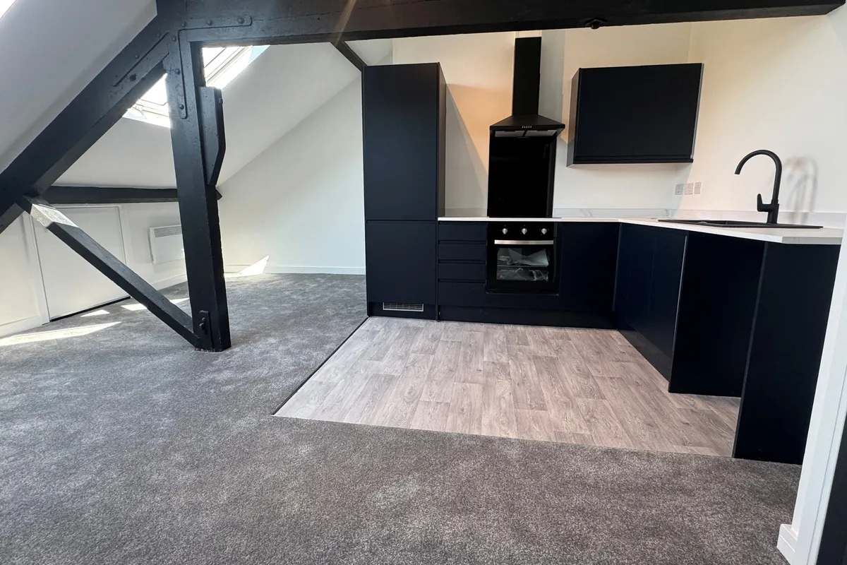 Flat Huxley Close in Derby