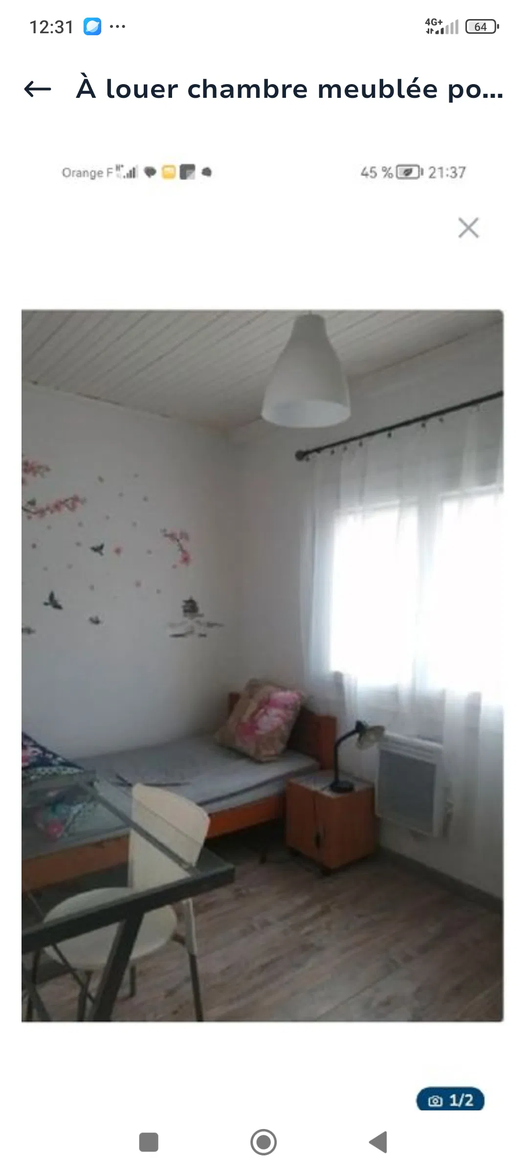 Room Boulevard Jean-Yves Chapalain in Le Mans