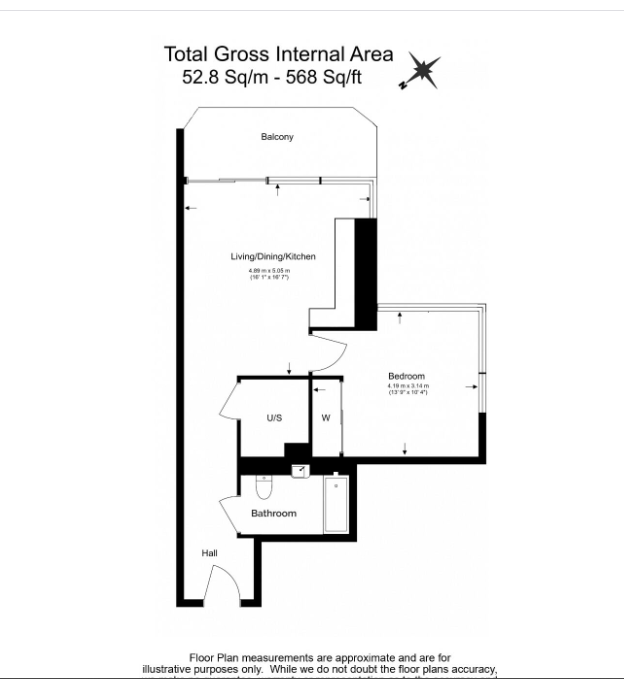 Flat Ancona Road in Greater London