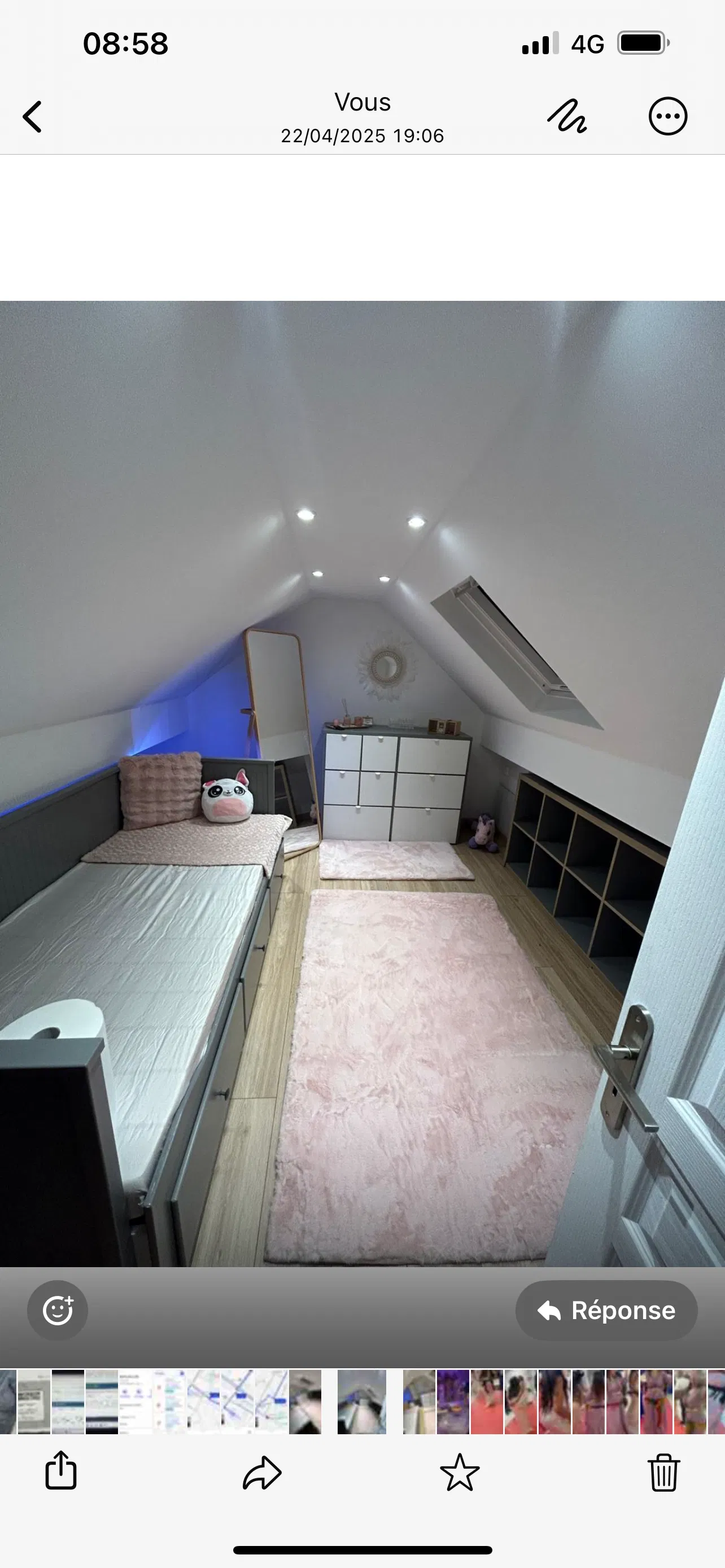 Room Rue Claude Bonne in Franconville