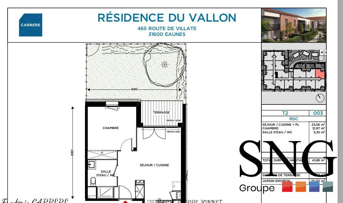 Appartement Route de Villate à Eaunes