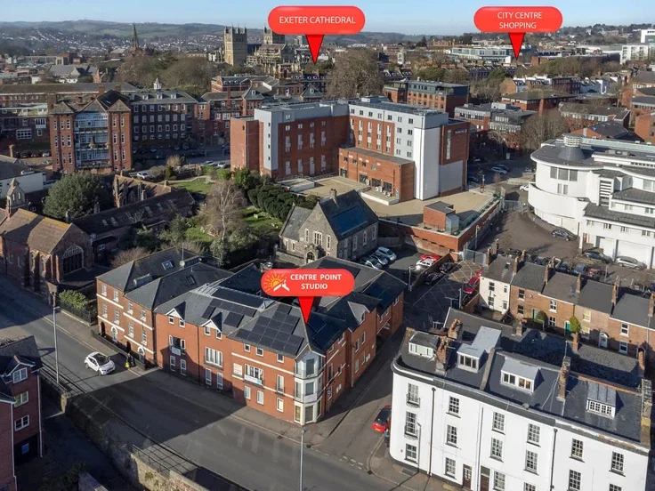 Flat Charlotte Mews in Exeter