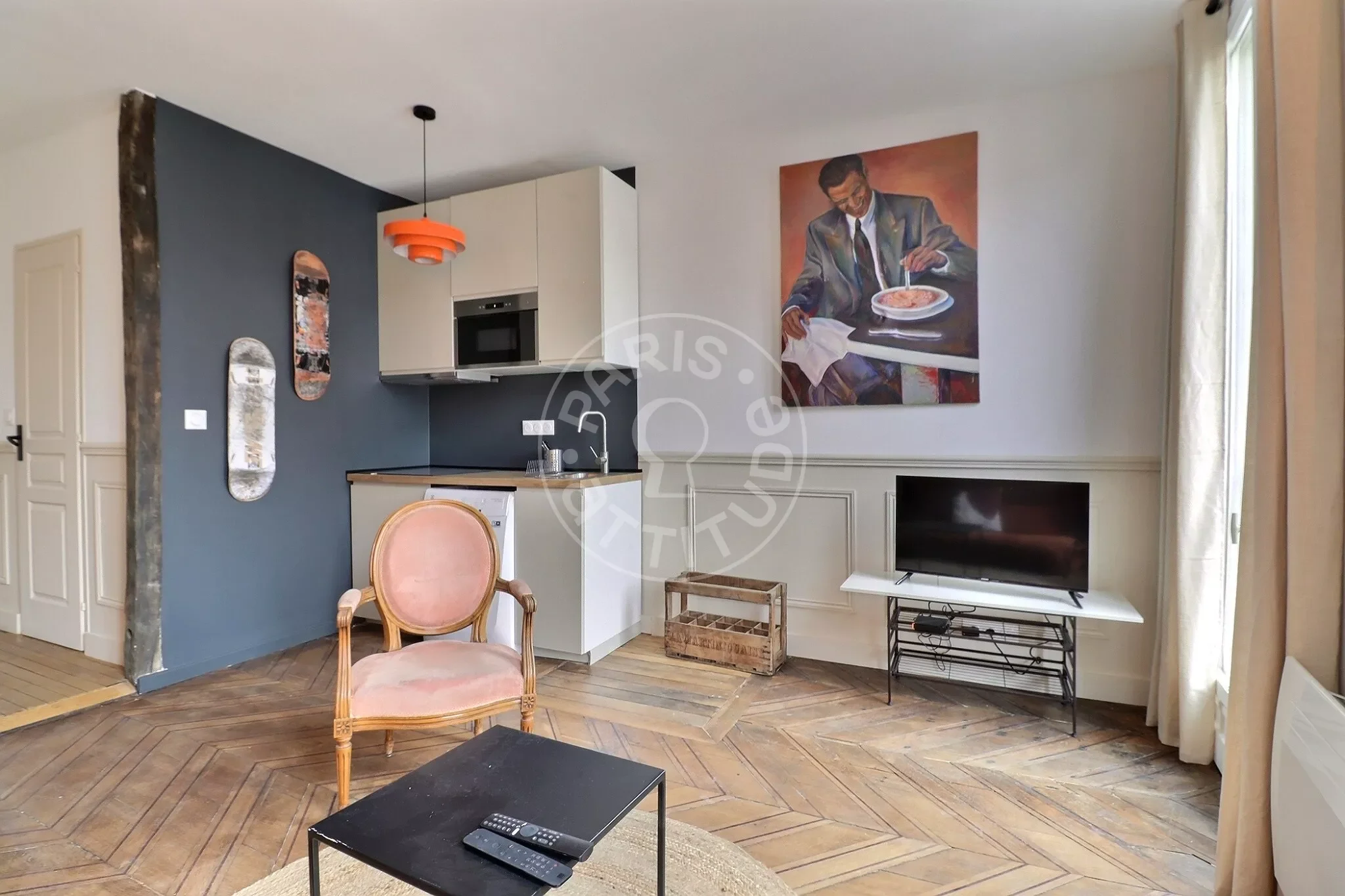 Flat Cité Saint-Martin in Paris