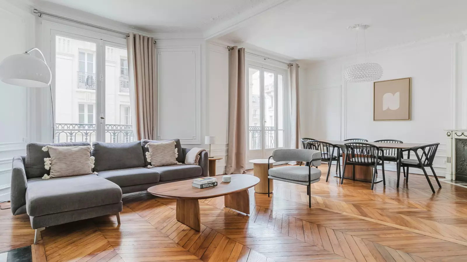 Flat Rue Bosio in Paris