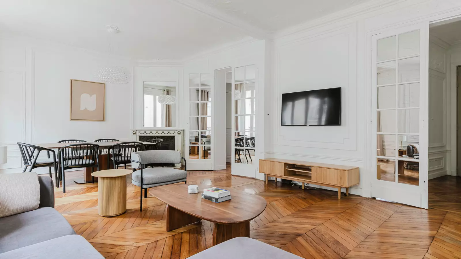 Flat Rue Bosio in Paris