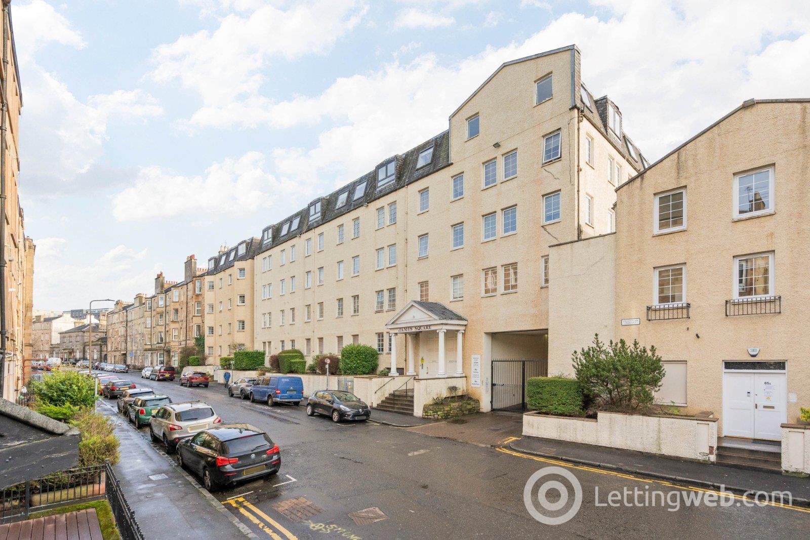 Flat Caledonian Crescent in City of Edinburgh