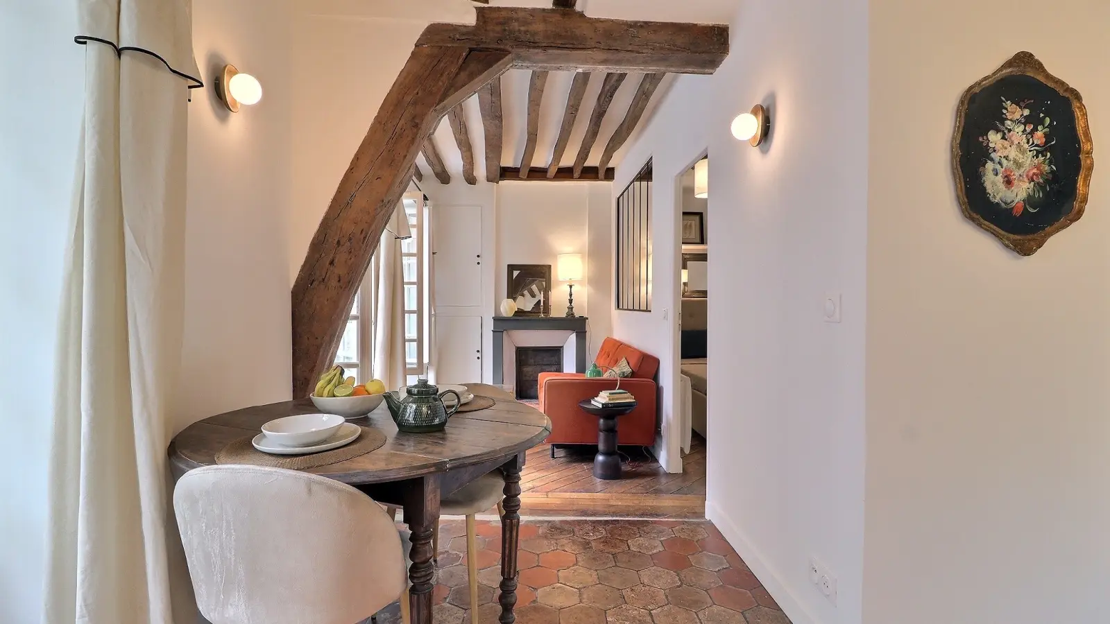 Flat Rue des Francs Bourgeois in Paris