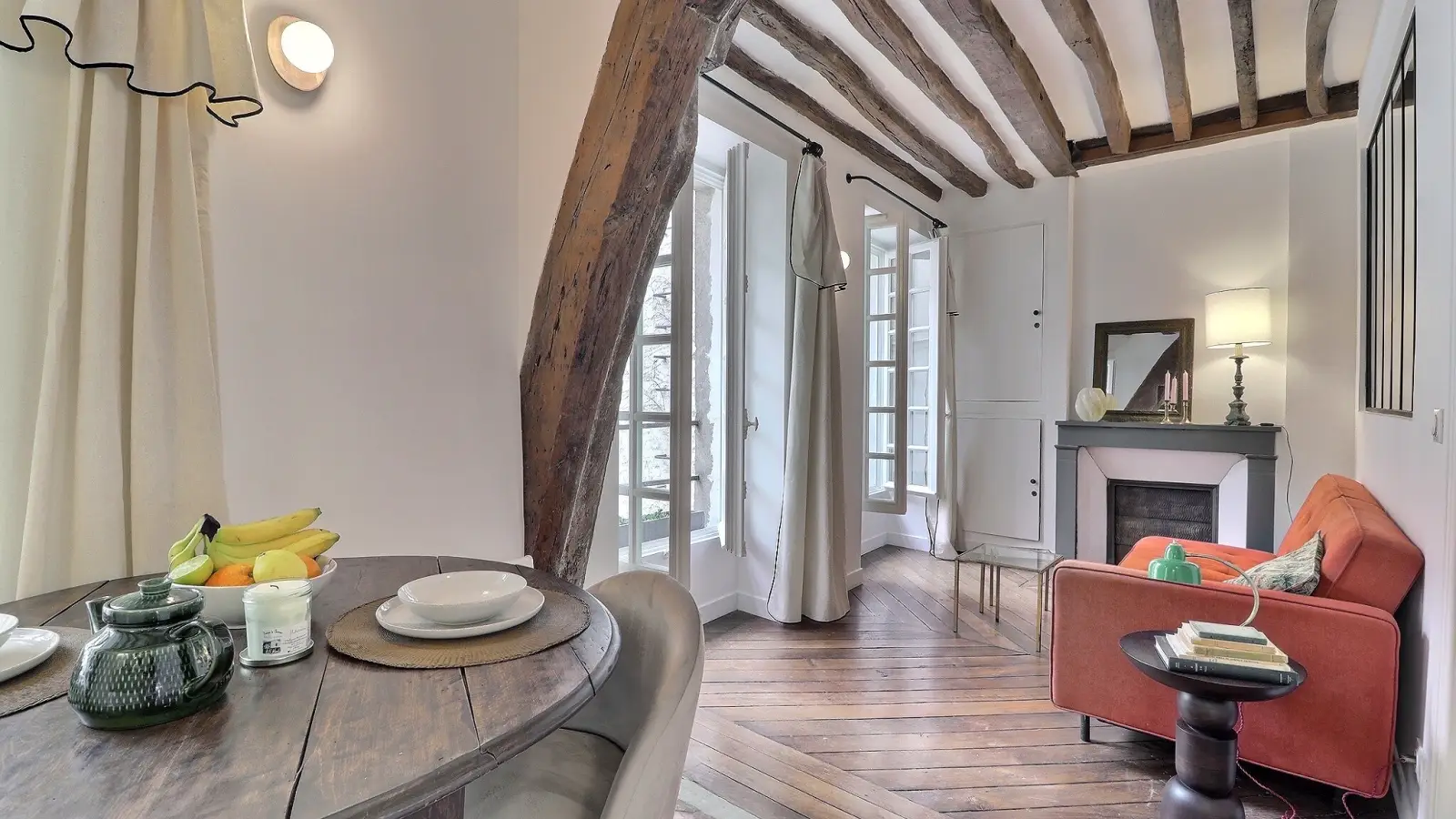 Flat Rue des Francs Bourgeois in Paris