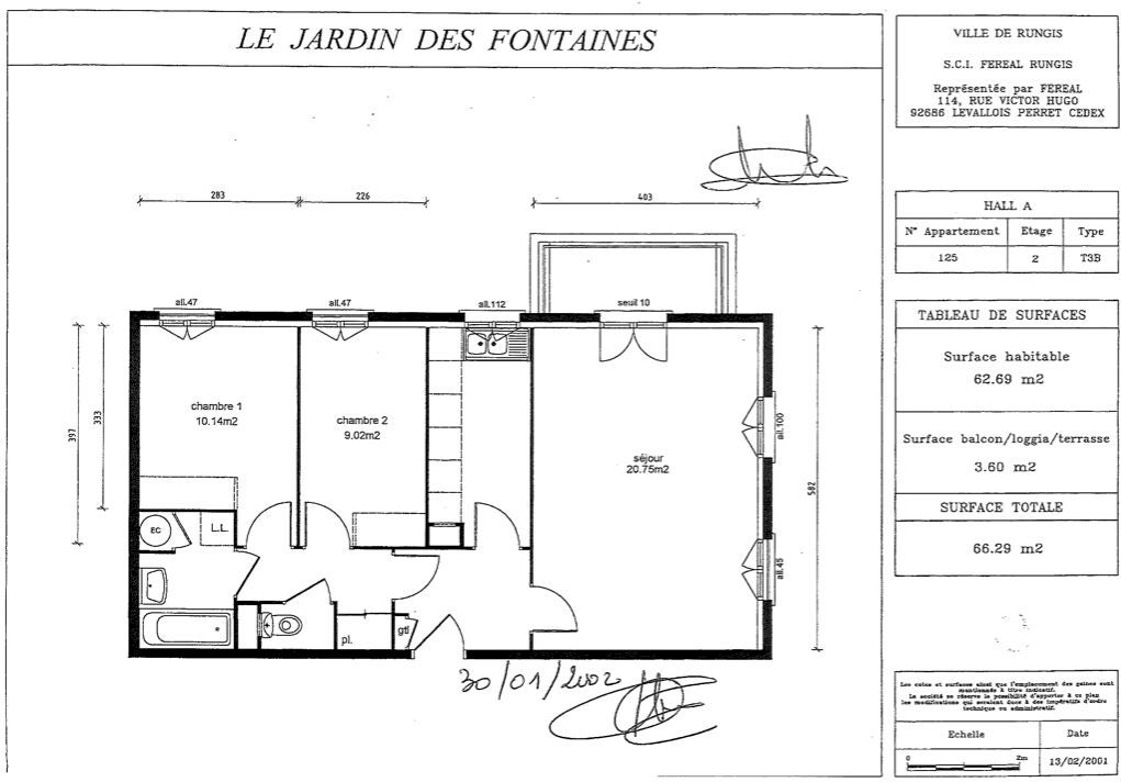 Appartement Avenue du Bout de la Ville à Rungis