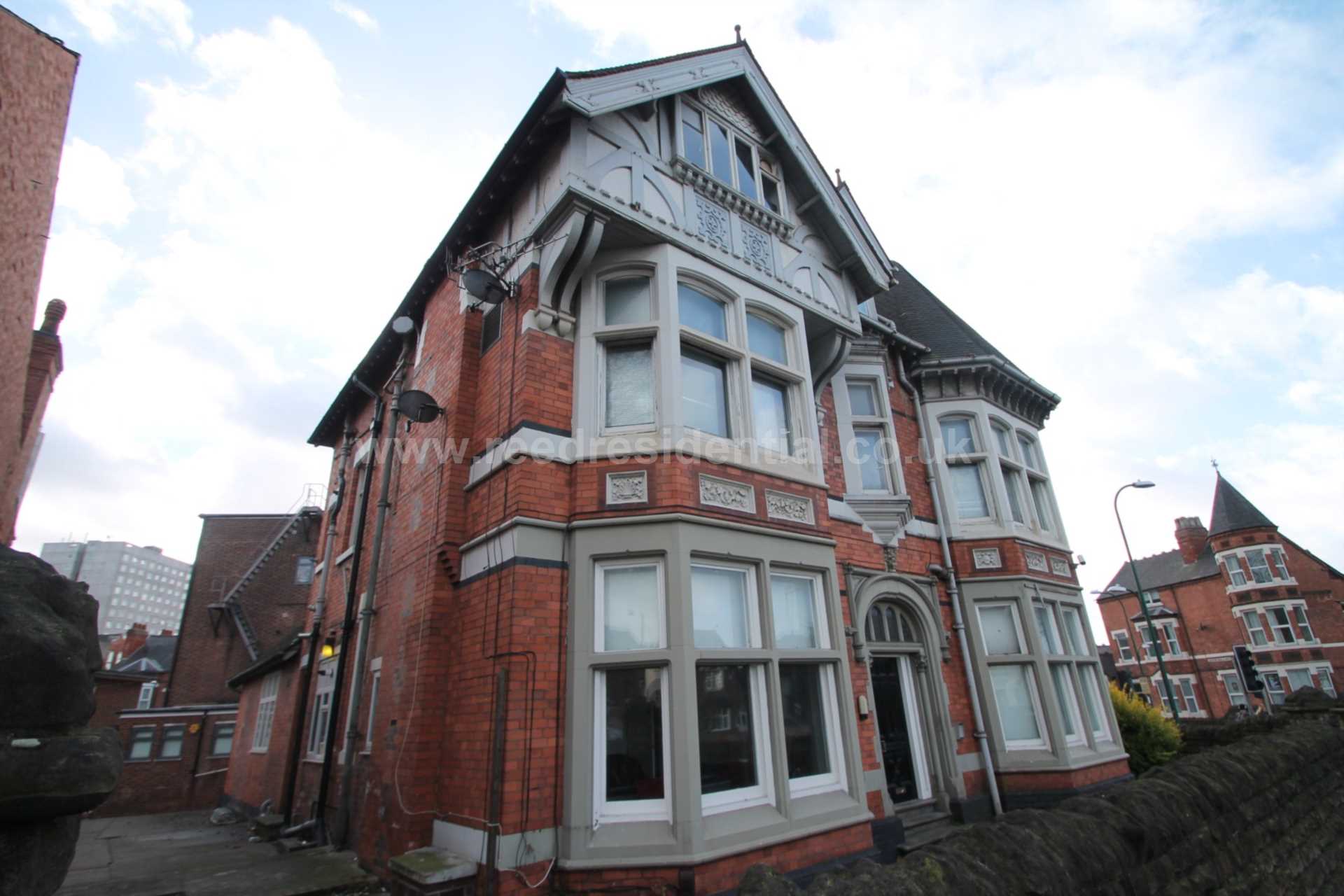 Flat Derby Road in Nottingham