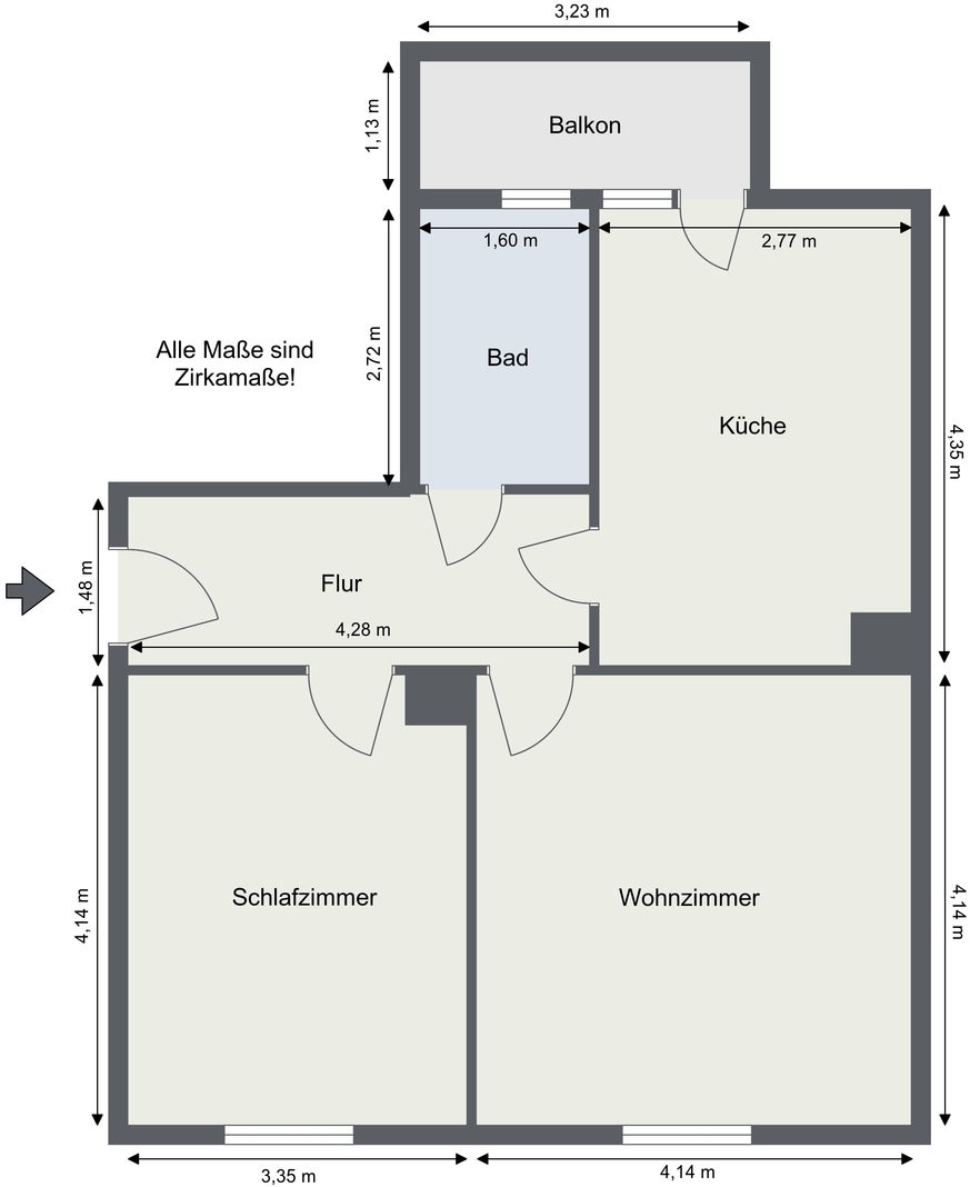 Wohnung Uhlstraße in Gera