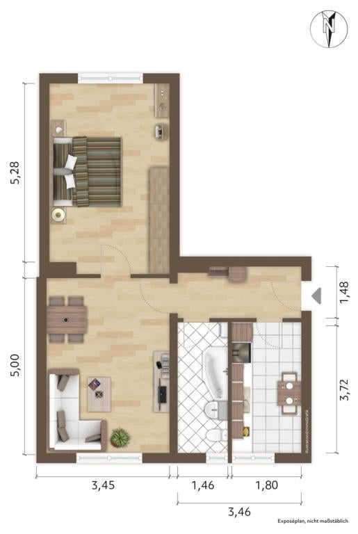 Wohnung Kurze Straße in Hoyerswerda