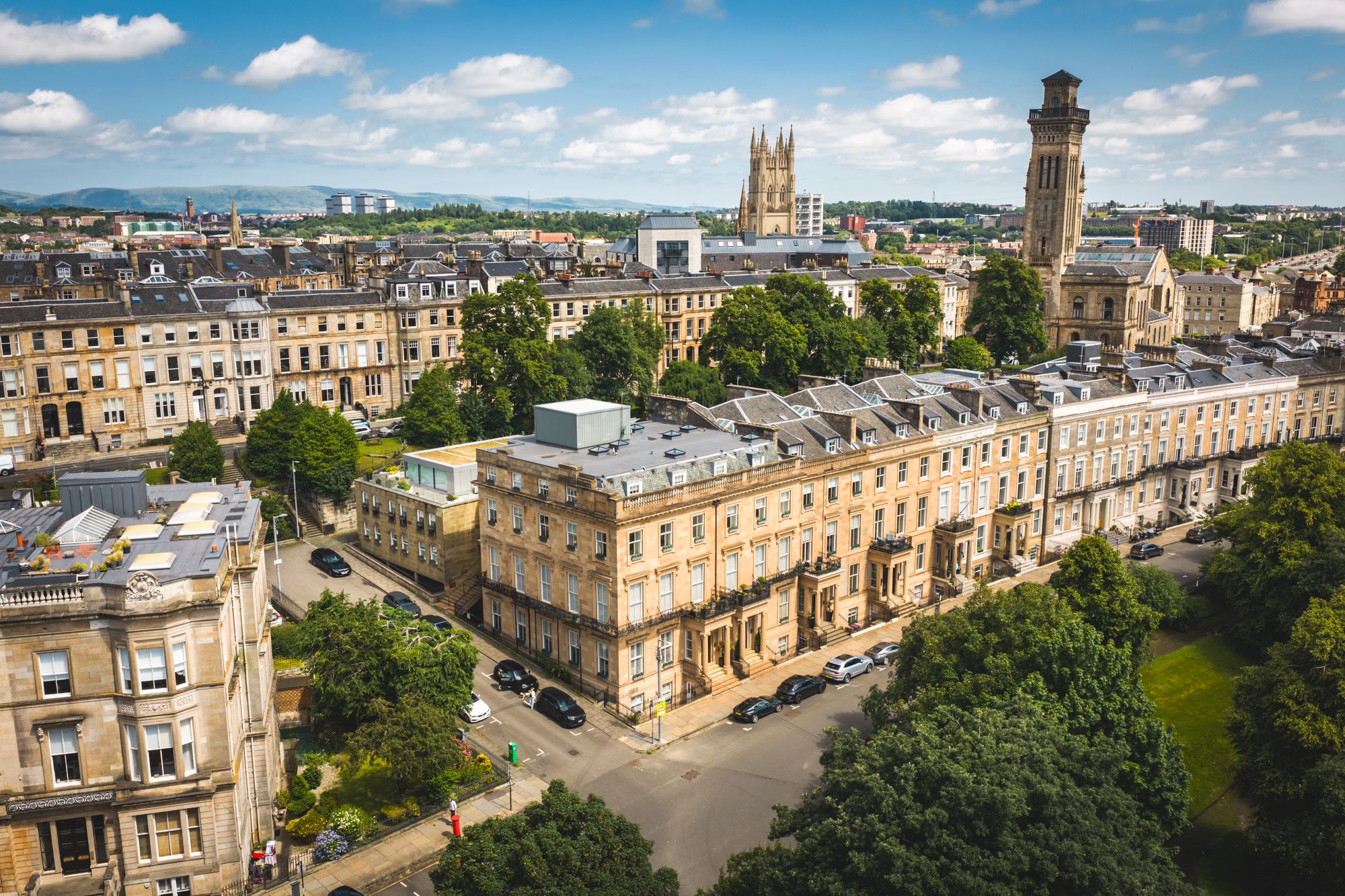Flat Claremont Terrace in Glasgow