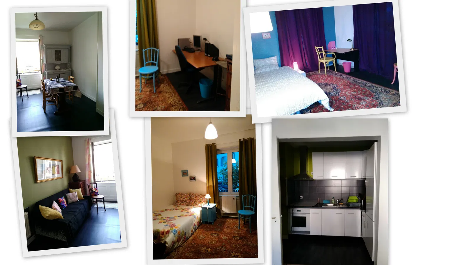 Chambre Rue Daguerre à Mulhouse