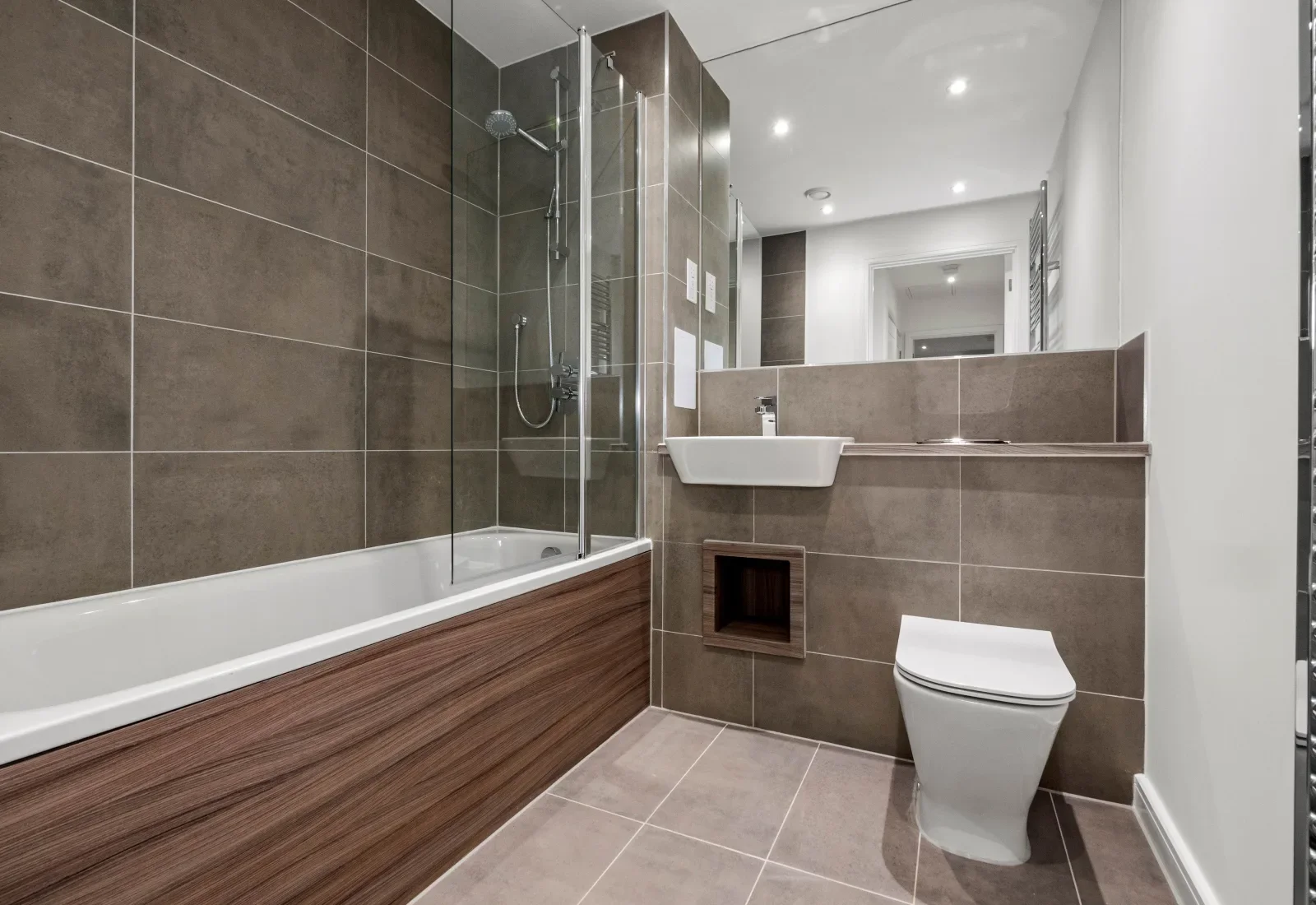 Flat Paved Court in London