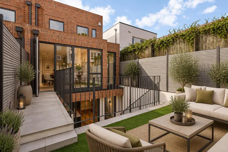 House Parsifal Road in Greater London