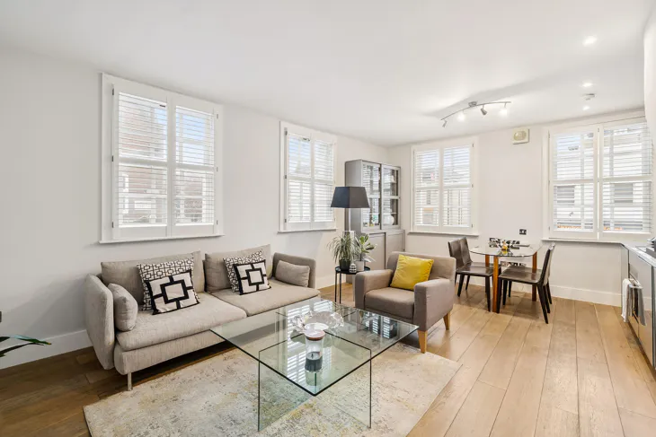 Flat Longmoore Street in City of Westminster