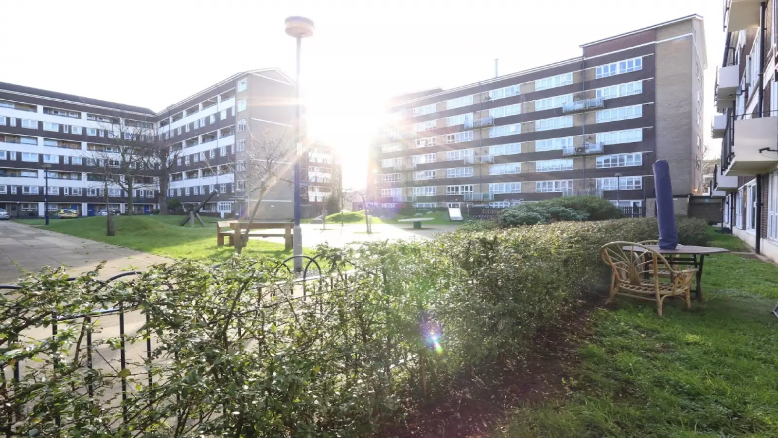 Flat Malmesbury Road in Greater London