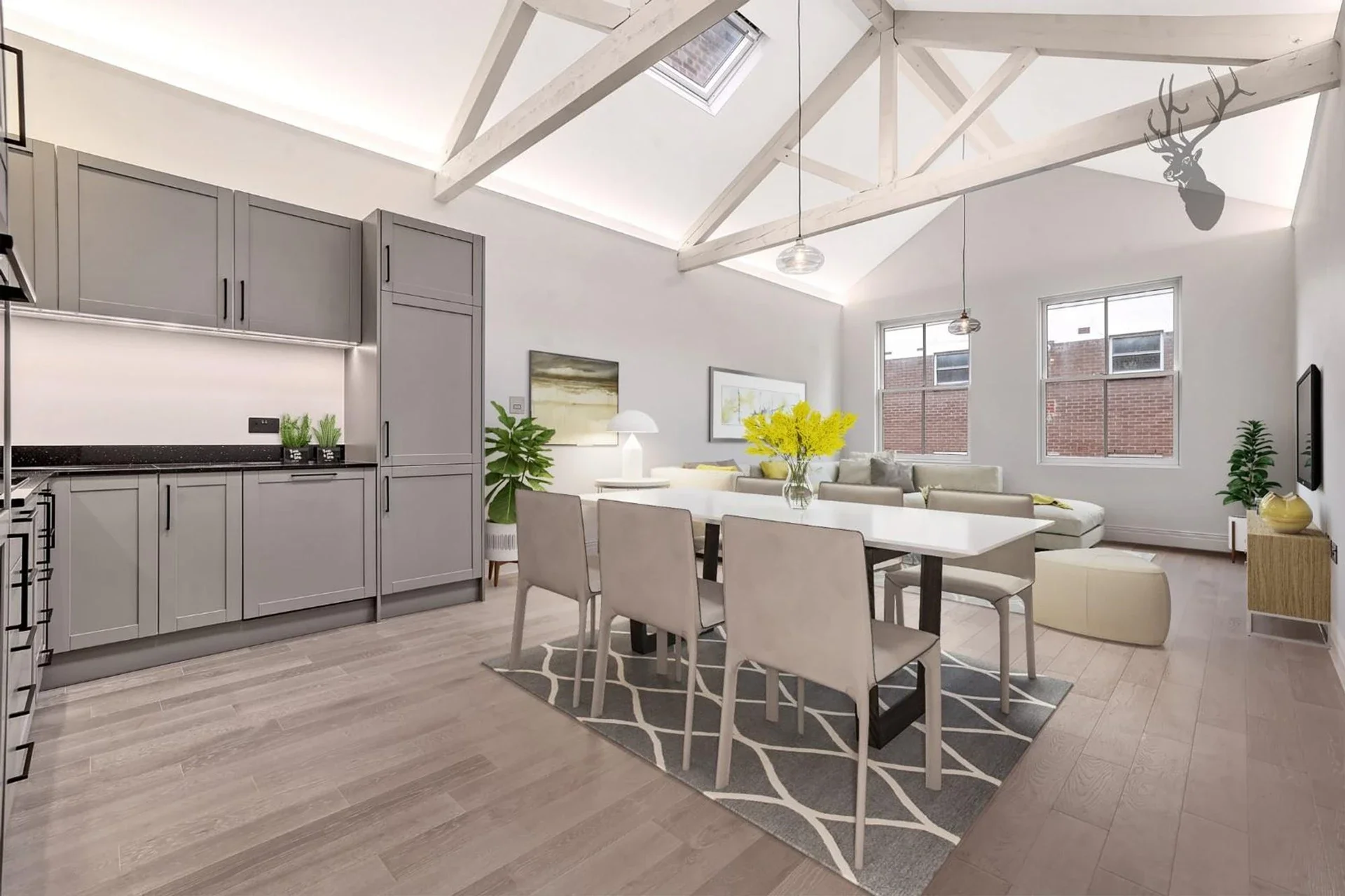 Flat Court Yard in Greater London