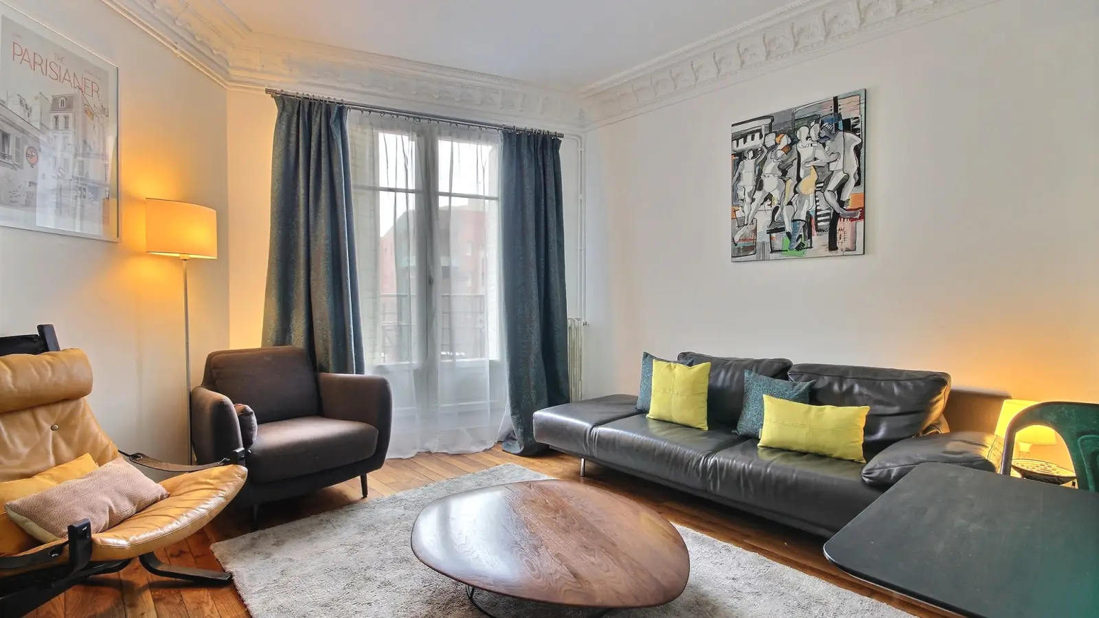Flat Rue Duhesme in Paris