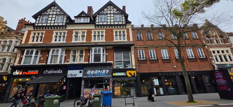 Flat Granby Street in Leicester