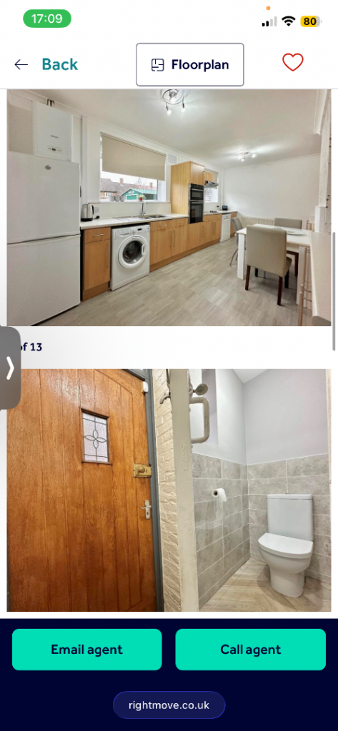 Room Petersfield Avenue in Greater London