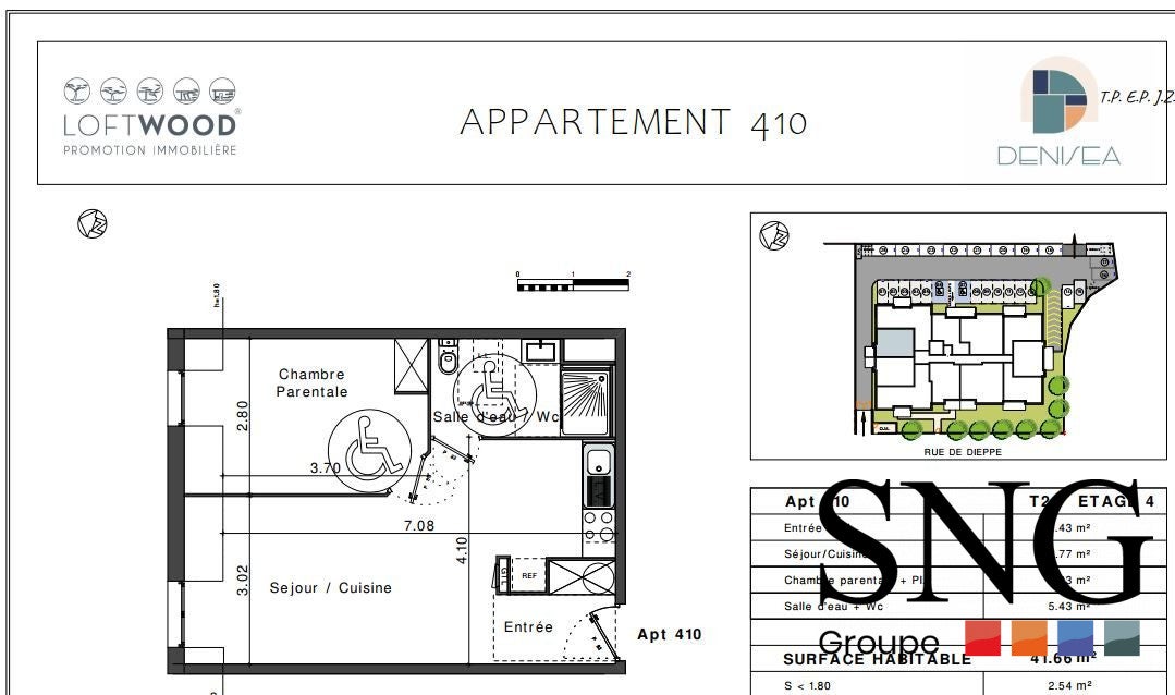 Flat Rue de Dieppe in Gisors