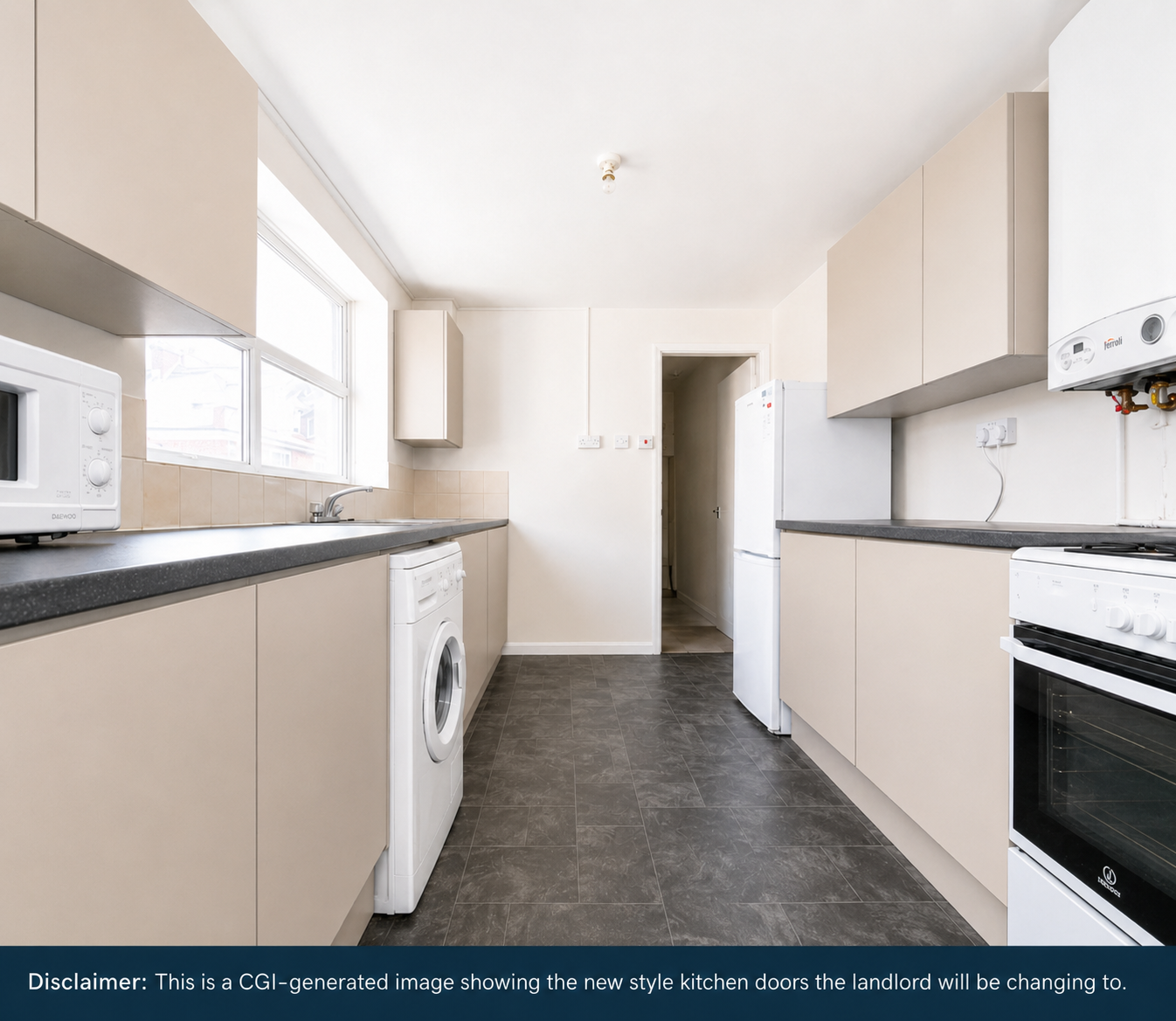 Flat Warwick Street in Newcastle upon Tyne