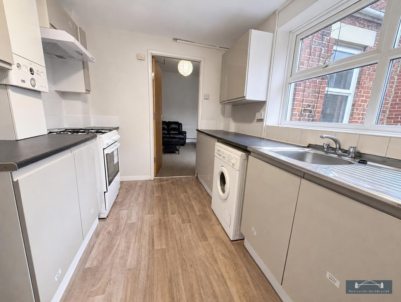 Flat Warwick Street in Newcastle upon Tyne