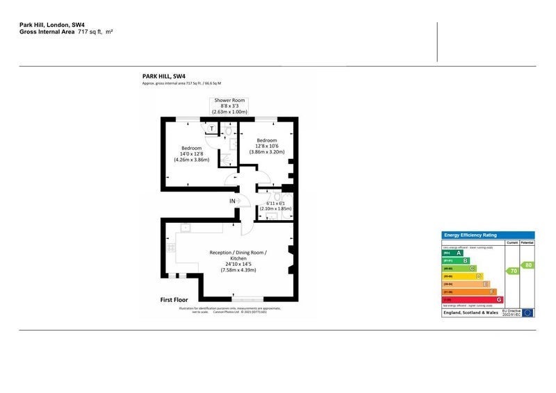 Flat Dryden Close in Greater London