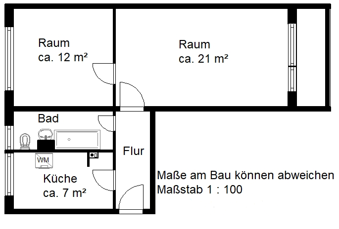 Wohnung Hildesheimer Straße in Halle (Saale)