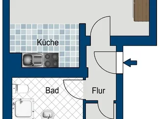 Wohnung Koehlerstraße in Leipzig