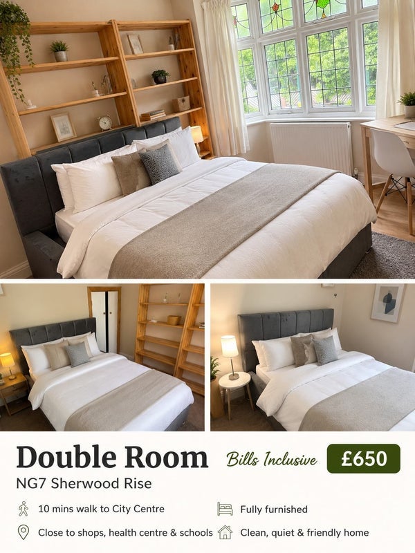 Room Falcon Street in Nottingham