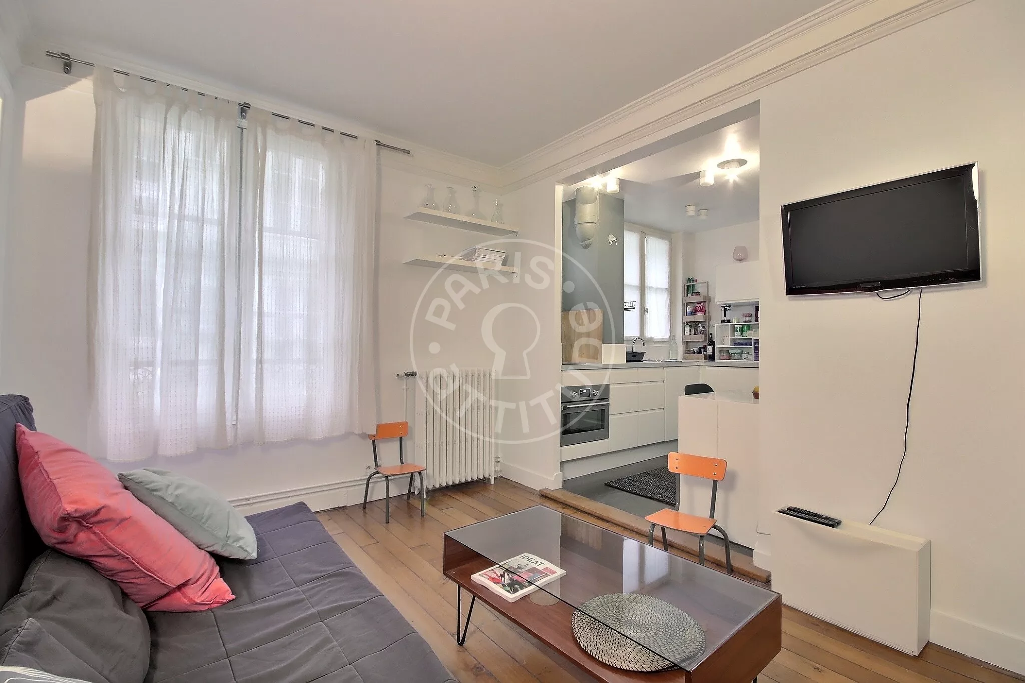 Flat Rue de Clignancourt in Paris