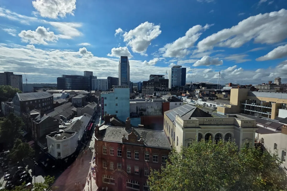 Flat Grand Arcade in Cardiff