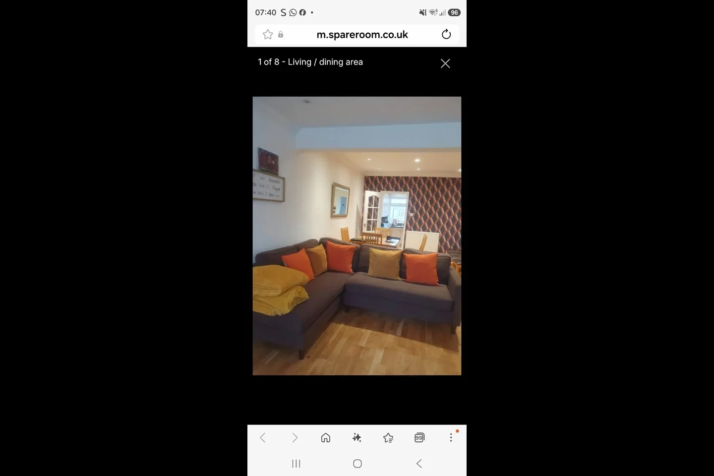 Room Cuxton Road in Strood
