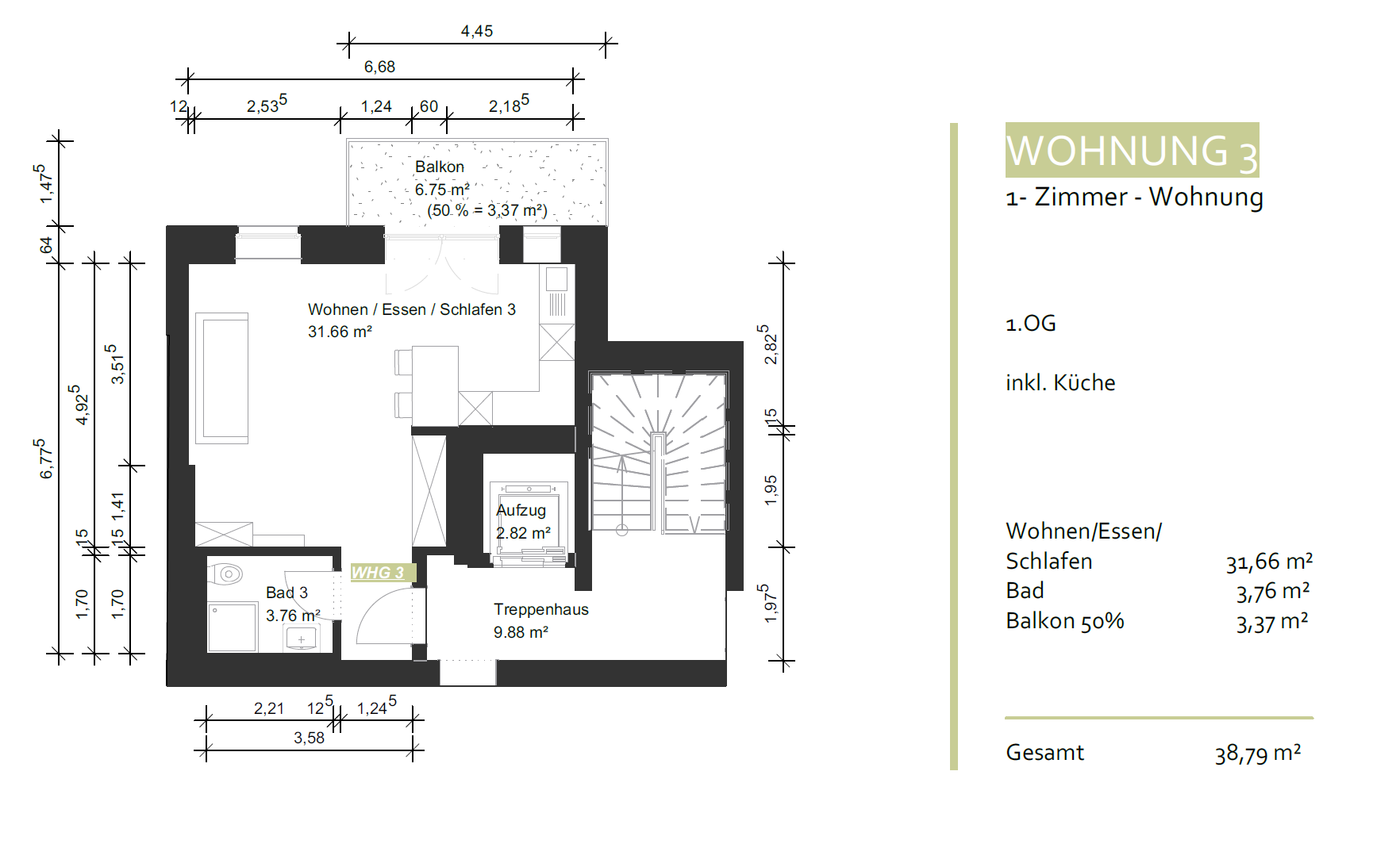 Wohnung Elisenstraße in Aschaffenburg