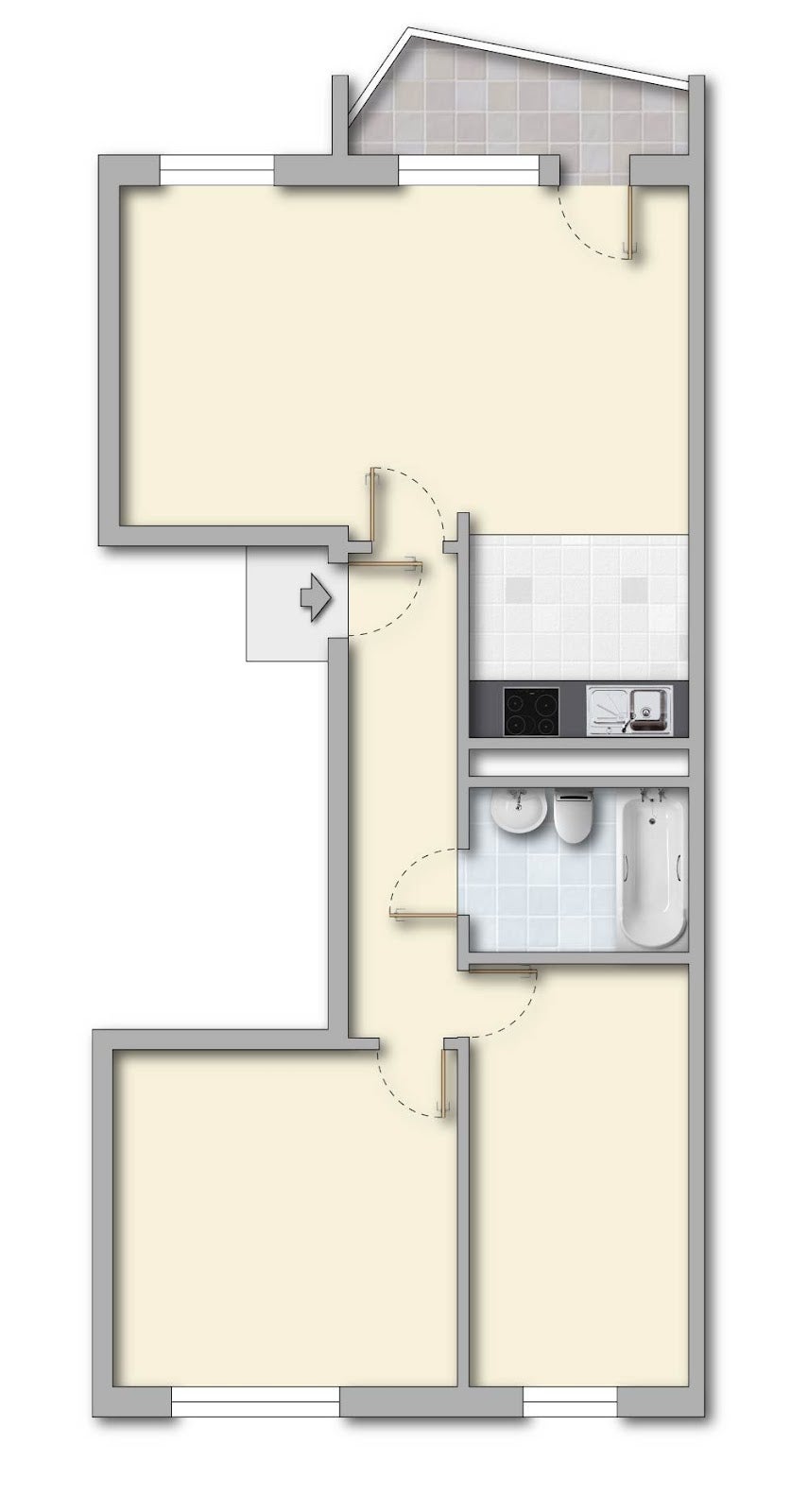 Wohnung Südstraße in Ohrdruf