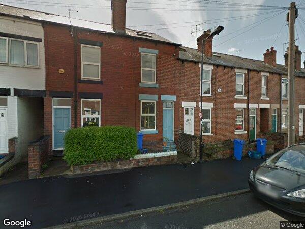House Valley Road in Sheffield