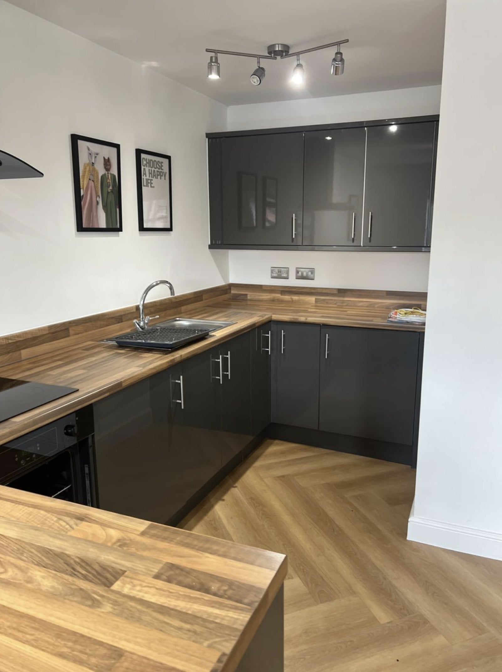 Flat Derby Road in Charnwood