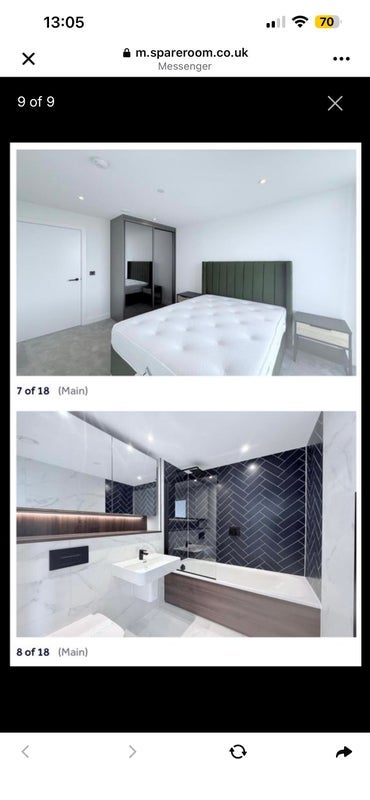 Flat Caygill Street in Salford