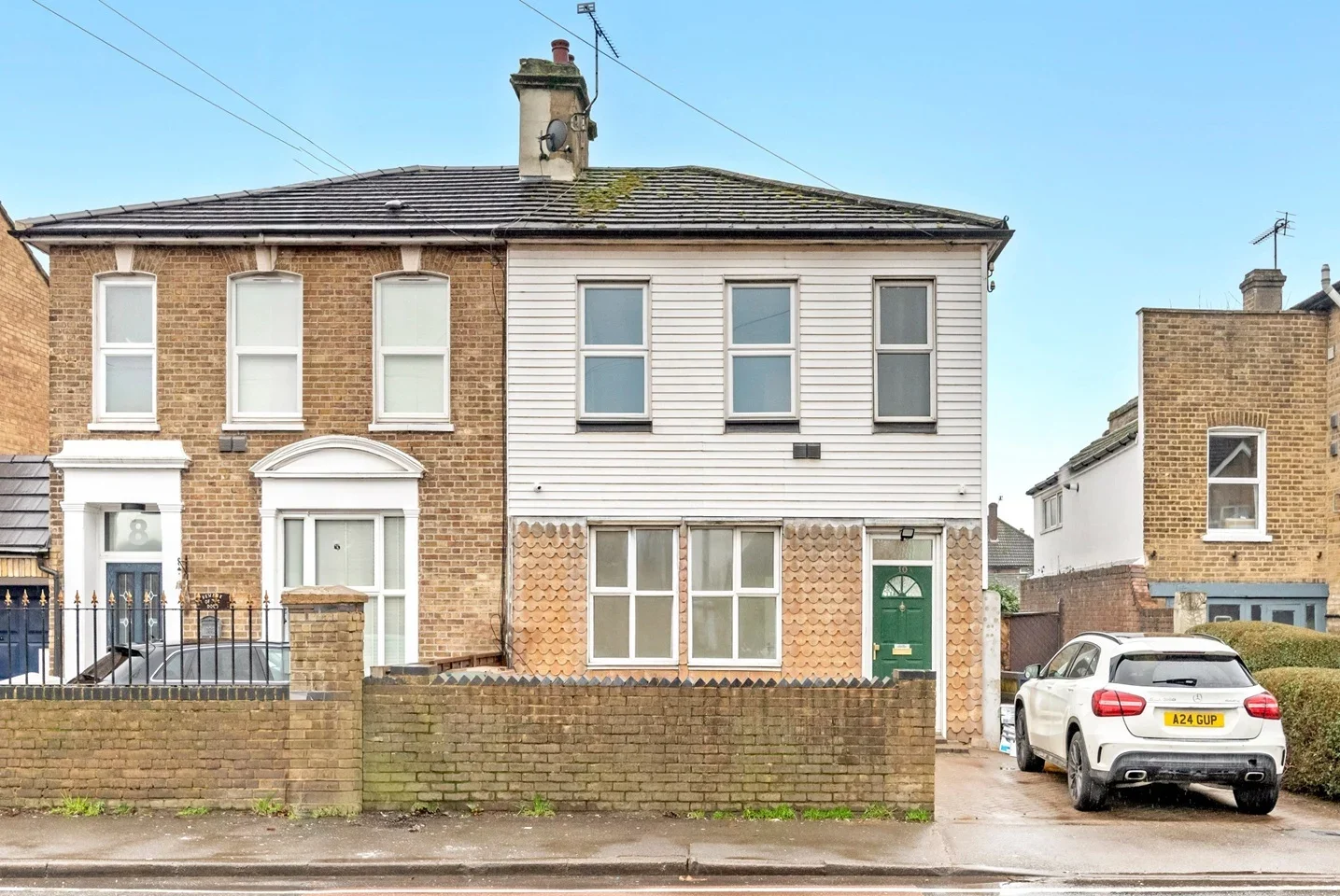 House Stanwell Road in Borough of Spelthorne