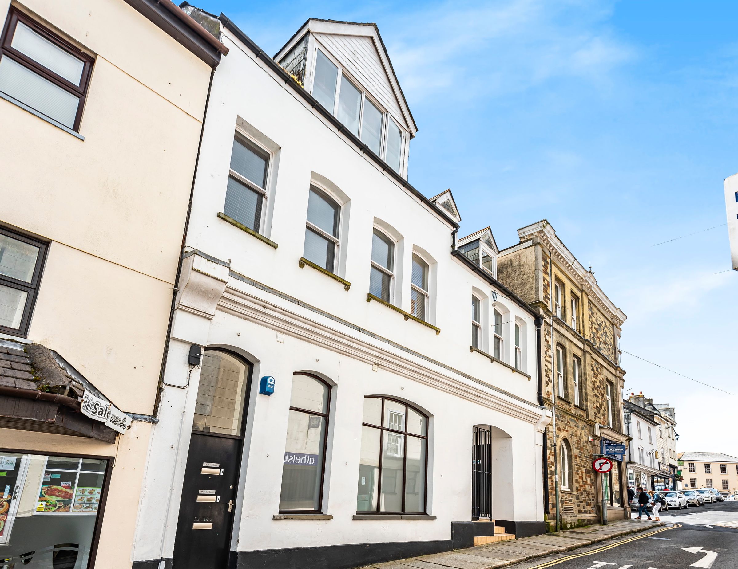 Flat Market Street in Launceston