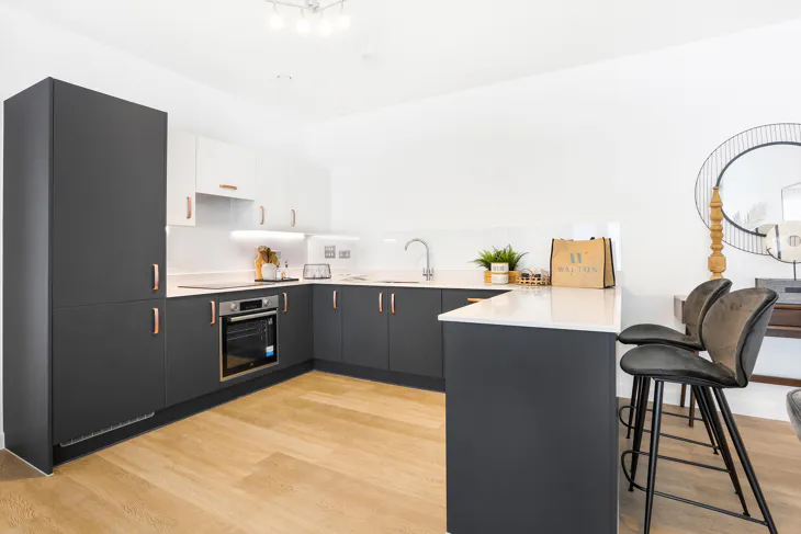 Flat Leaping Birds Rise in Walton-on-Thames