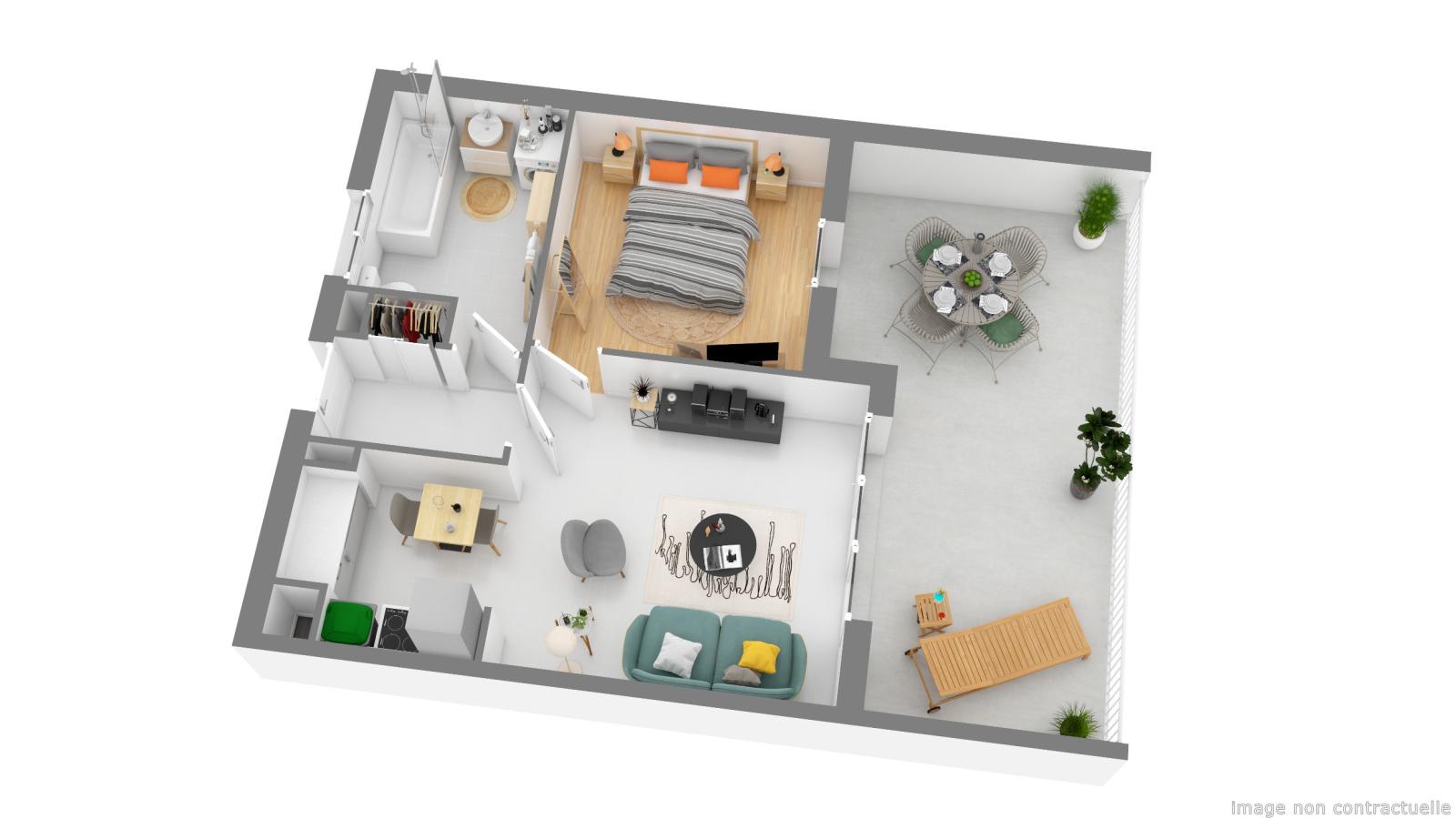 Flat Chemin de la Grave in Bruges