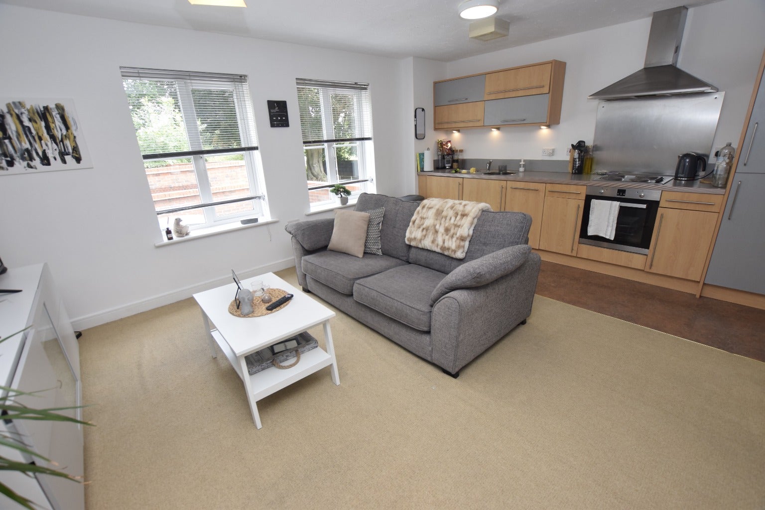 Flat Merlin Way in South Derbyshire