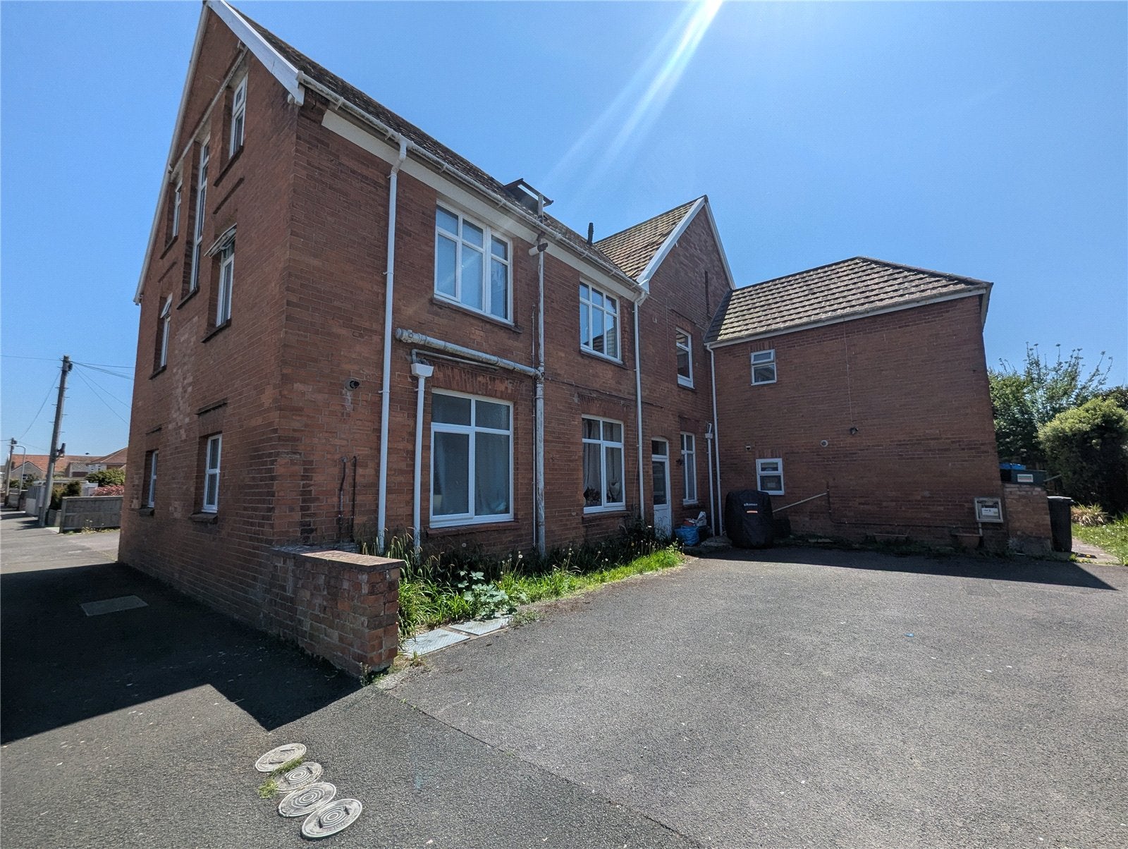 Flat Golf Links Road in Burnham-on-Sea