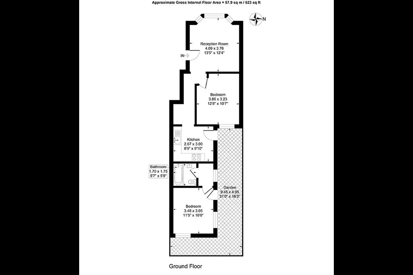 Flat Portnall Road in City of Westminster