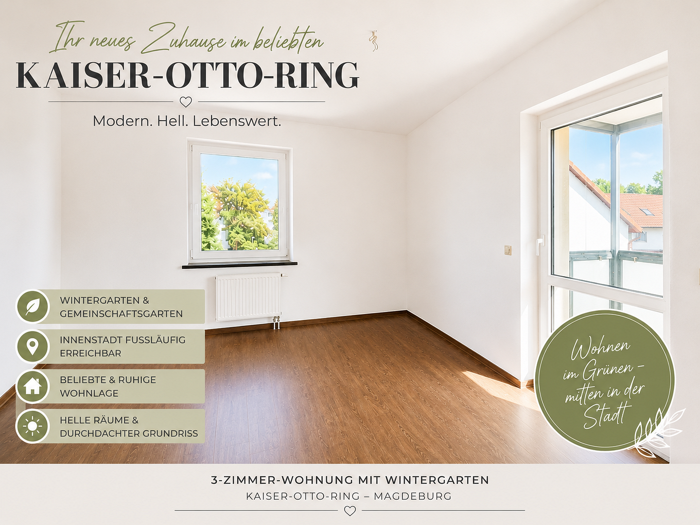 Wohnung Kaiser-Otto-Ring in Magdeburg