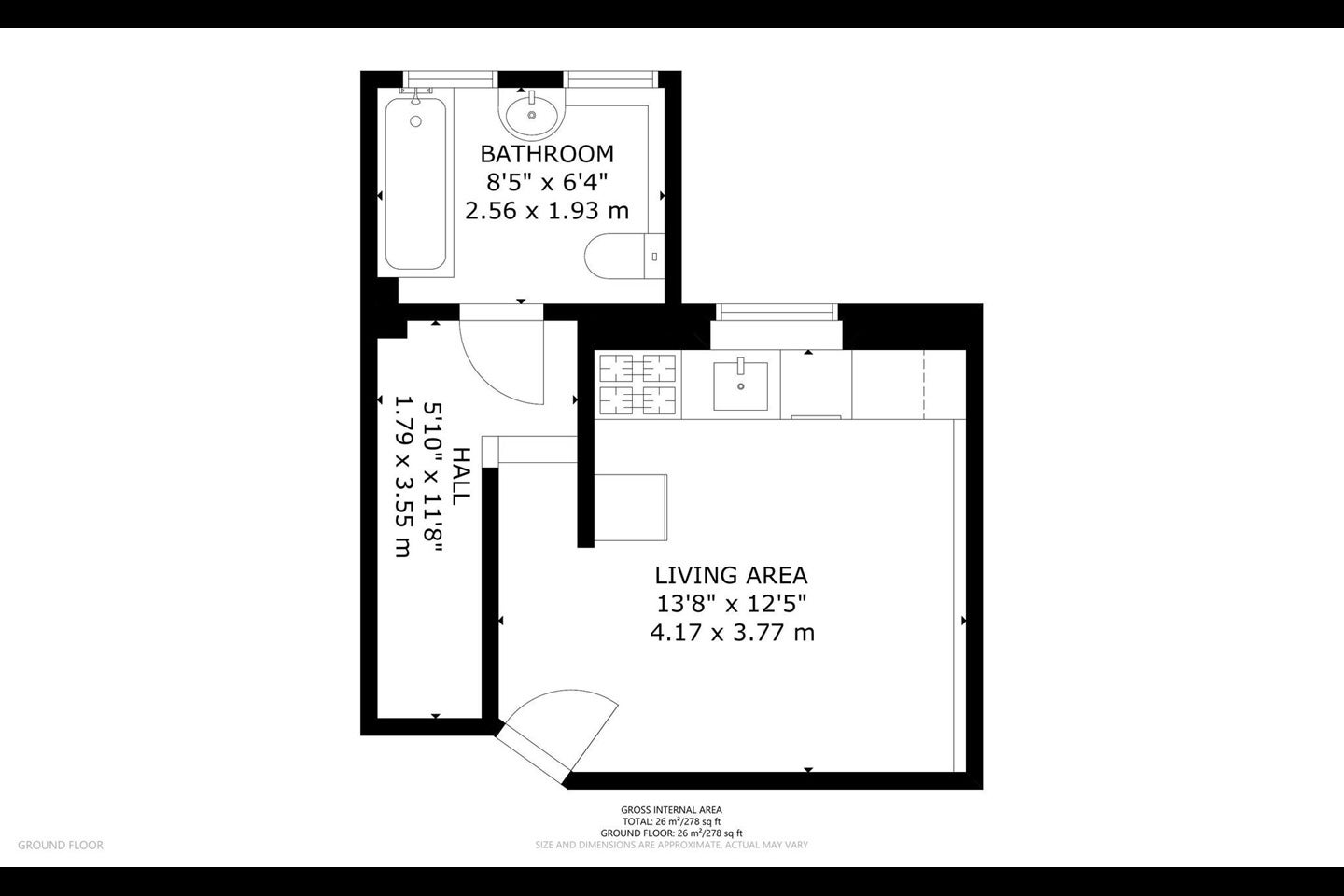 Flat Tabley Road in Greater London